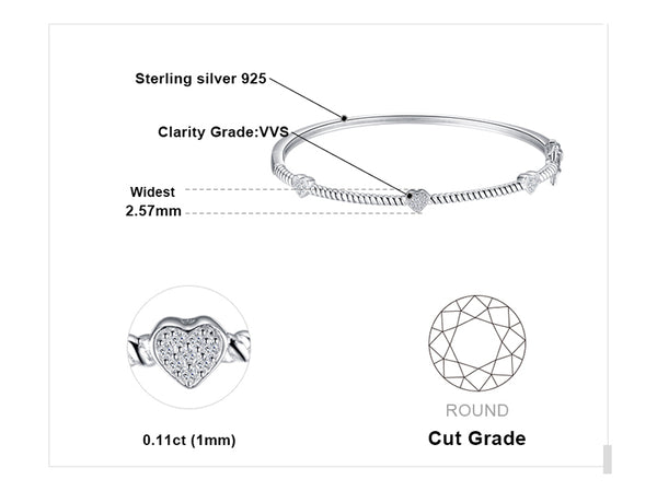 Je Suis Ma Vie - Bracelet en Argent 925