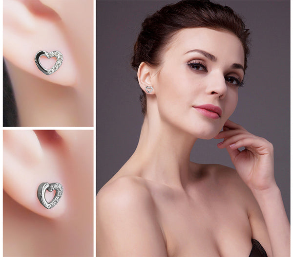 Romantic - Boucles d'Oreilles en Argent 925