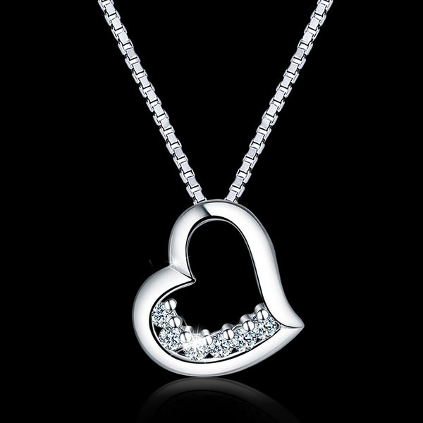 Cœur Balance - Collier en Argent 925