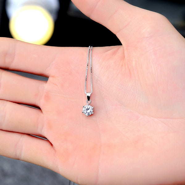 Pendentif Argent et Crystal Swarowsky certifié