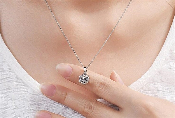 Pendentif Argent et Crystal Swarowsky certifié