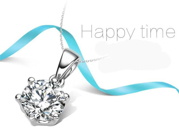 Pendentif Argent et Crystal Swarowsky certifié