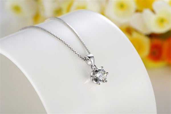 Pendentif Argent et Crystal Swarowsky certifié