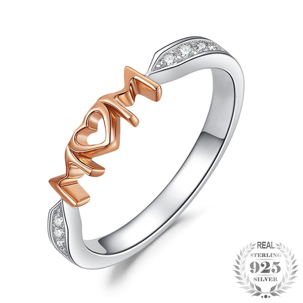 סיור - Bague en Argent 925 Spéciale Fête des Meres