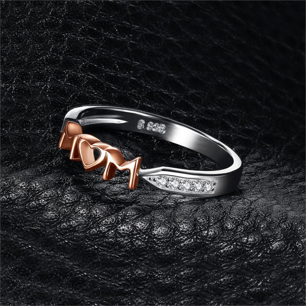 סיור - Bague en Argent 925 Spéciale Fête des Meres