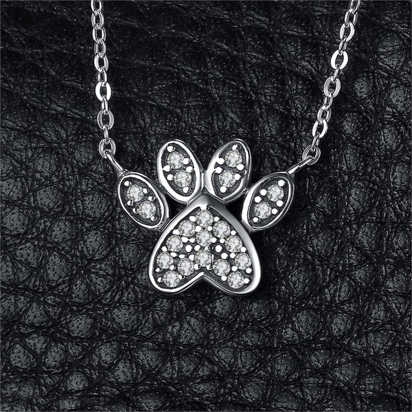 Vintage Paw - Collier en Argent 925