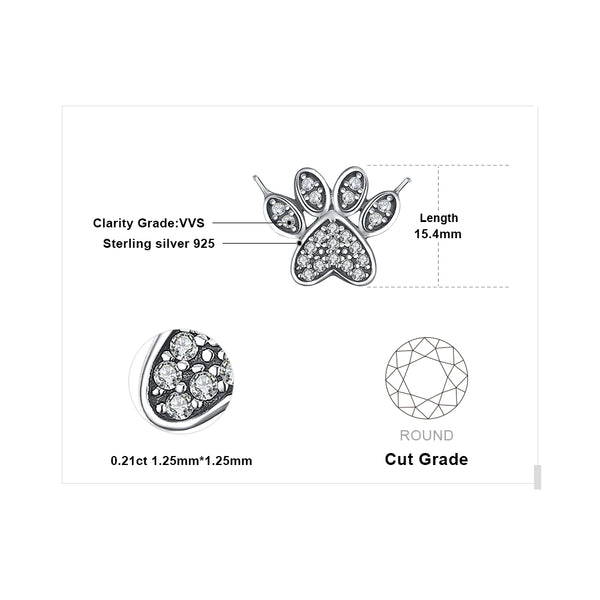 Vintage Paw - Collier en Argent 925