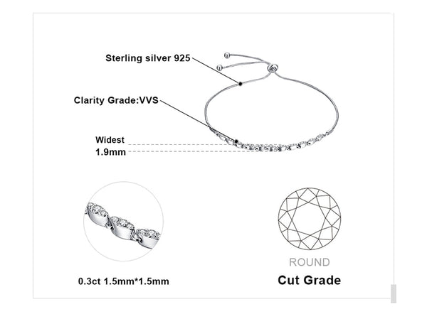 Marquise - Bracelet en Argent 925