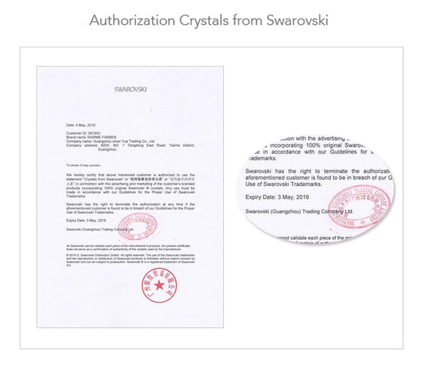 סלקטיבי - צמיד Argent avec Cristaux Swarovski