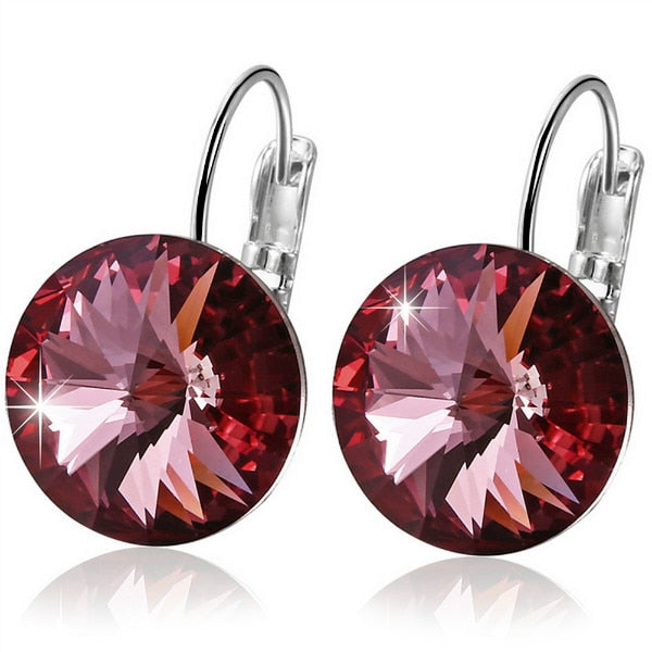 Bella -Boucles d'Oreilles en Cristal