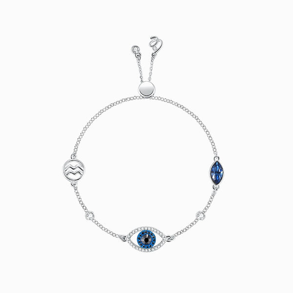 Constellation - Bracelet en Argent 925 avec Cristaux Swarovski