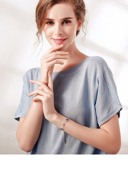 Constellation - Bracelet en Argent 925 avec Cristaux Swarovski