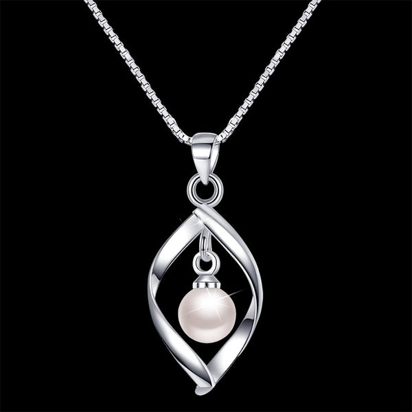 Origine - Collier en Argent 925 avec Perle d'eau douce
