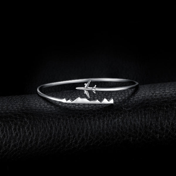 Plane - Bracelet en Argent 925