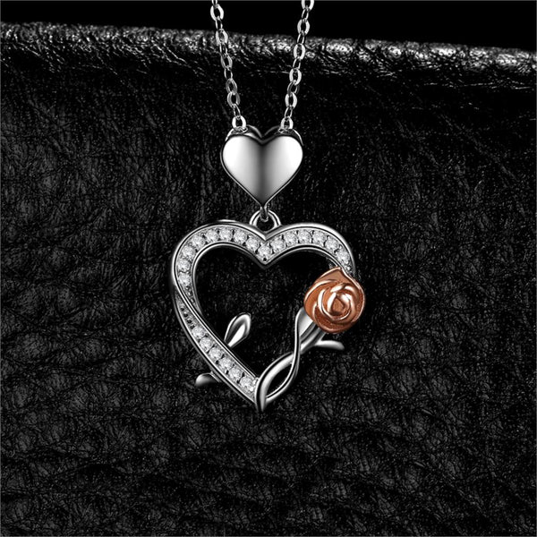 Ma Rose - Collier en Argent 925